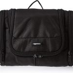 Basics Hanging, Travel Toiletry Bag Organizer, Shower Dopp Kit, Black